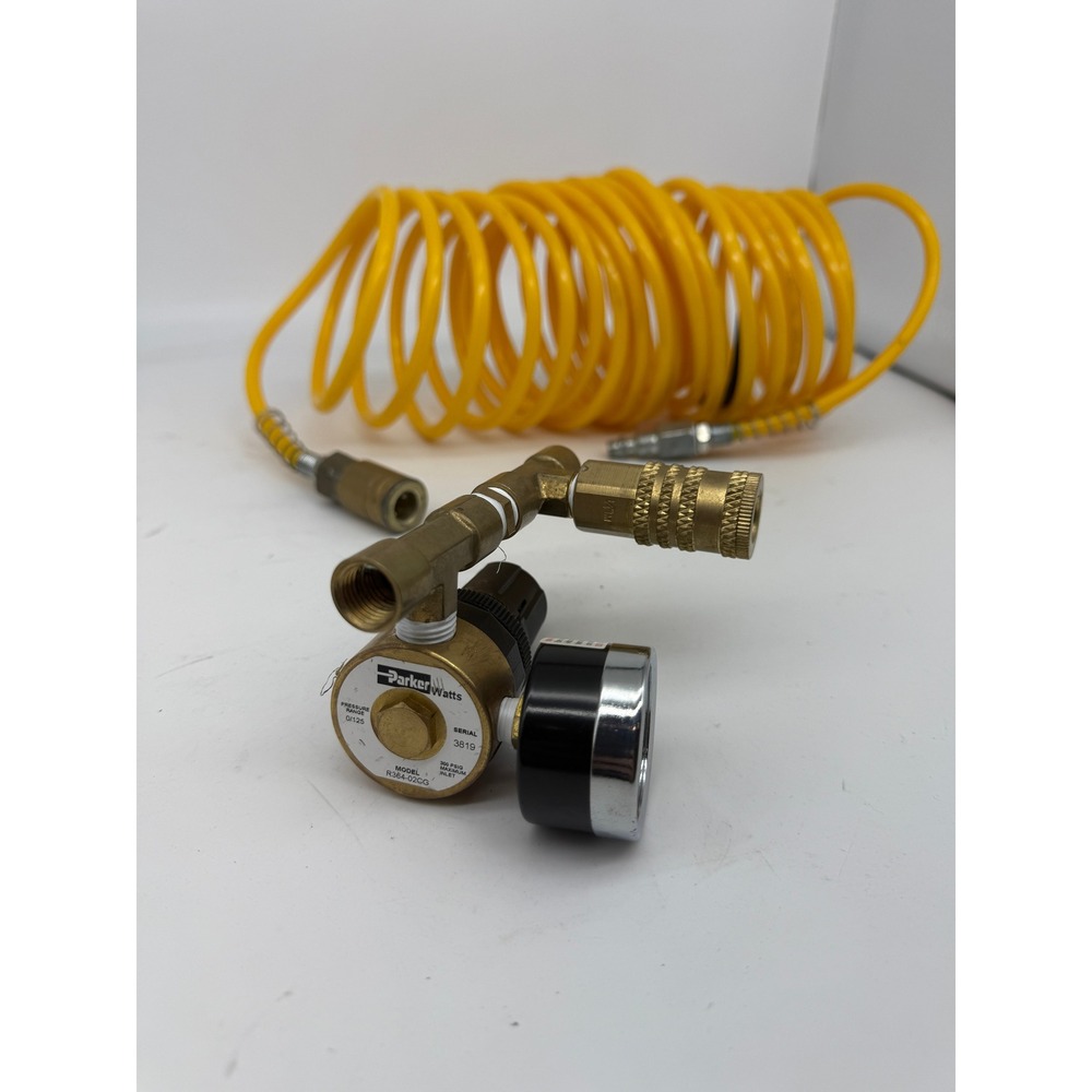 Parker Watts Pneumatic Regulator R364-02CG, 0-125 PSIG Pressure‎ Range